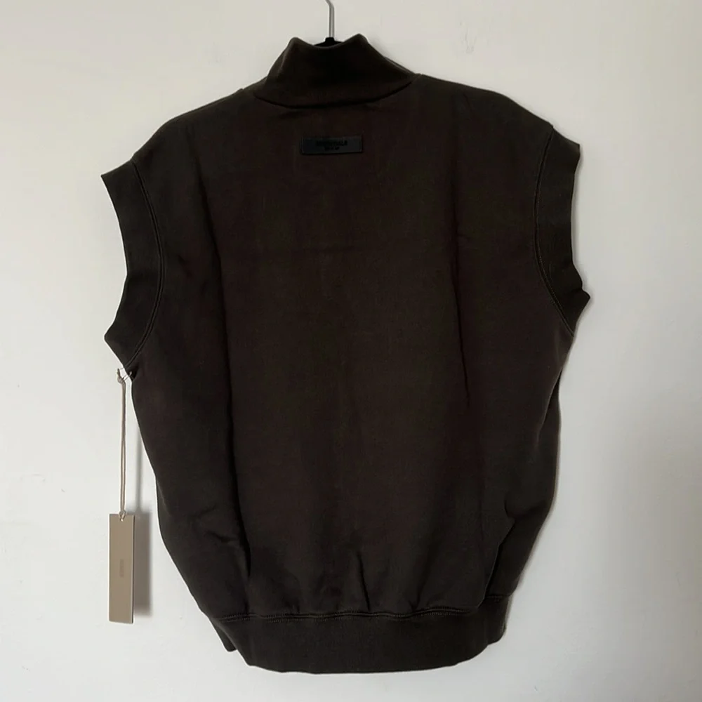 Fear of God Essentials mock neck sweatshirt vest - Picture 7 of 7